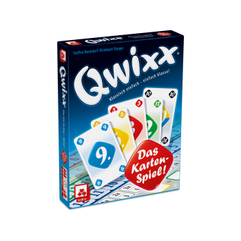 Qwixx – Das Kartenspiel EN NSV - Nürnberger Spielkarten Verlag