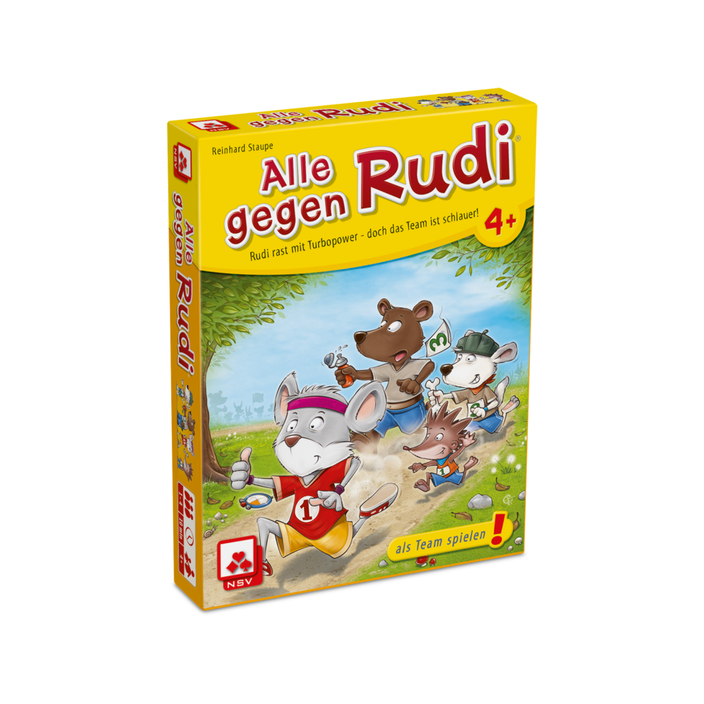 Alle gegen Rudi Jugendliche NSV - Nürnberger Spielkarten Verlag