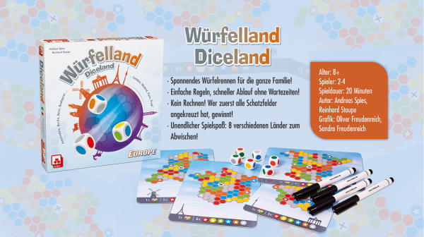 Würfelland Kinder NSV - Nürnberger Spielkarten Verlag