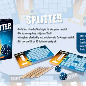 Splitter ab 8 Jahren NSV - Nürnberger Spielkarten Verlag