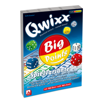 Qwixx – Big Points Zusatzblöcke Sonstiges NSV - Nürnberger Spielkarten Verlag