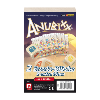 Anubixx Ersatzblöcke Jugendliche NSV - Nürnberger Spielkarten Verlag