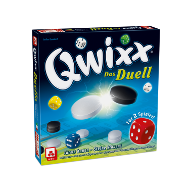Qwixx – Das Duell Familienspiel NSV - Nürnberger Spielkarten Verlag