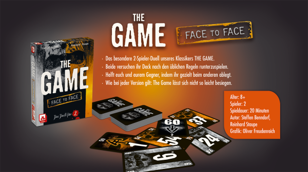 The Game – Face to Face ab 8 Jahren NSV - Nürnberger Spielkarten Verlag