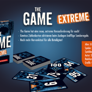 The Game – Extreme card games NSV - Nürnberger Spielkarten Verlag