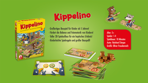 Kippelino ab 5 Jahren NSV - Nürnberger Spielkarten Verlag