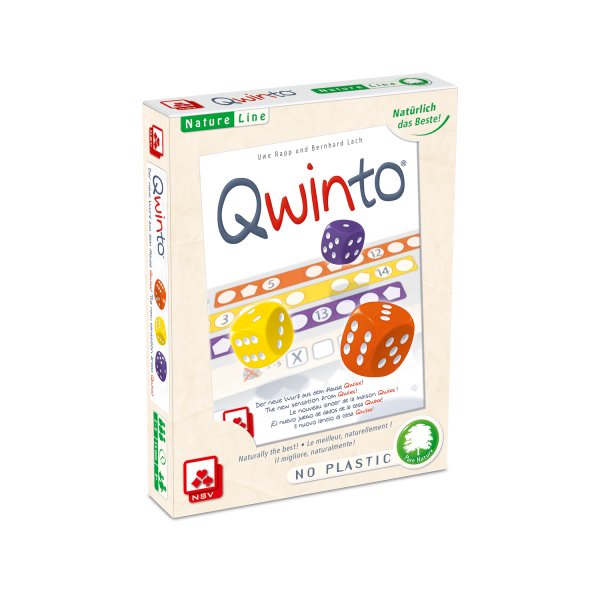 Qwinto – Natureline Partyspiele NSV - Nürnberger Spielkarten Verlag
