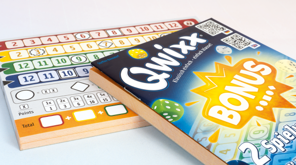 Qwixx – Bonus Zusatzblöcke Ersatzteile NSV - Nürnberger Spielkarten Verlag