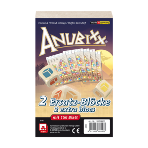 Anubixx replacement blocks Nürnberger-Spielkarten-Verlag GmbH NSV - Nürnberger Spielkarten Verlag