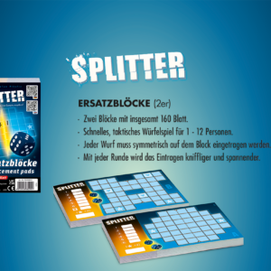 Splitter replacement blocks Adults NSV - Nürnberger Spielkarten Verlag