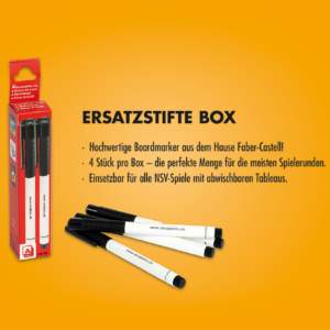 Replacement pens / board markers Replacement parts NSV - Nürnberger Spielkarten Verlag