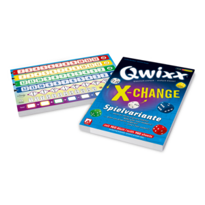 Qwixx – X-Change additional blocks from 8 years NSV - Nürnberger Spielkarten Verlag