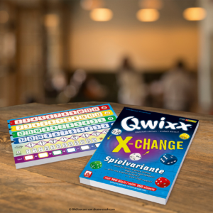 Qwixx – X-Change additional blocks from 8 years NSV - Nürnberger Spielkarten Verlag